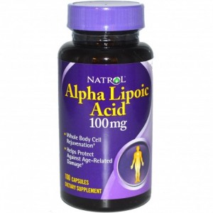 Alpha Lipoic Acid 100 mg 100 капс